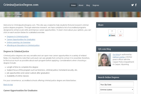 Academy theme site design template sample