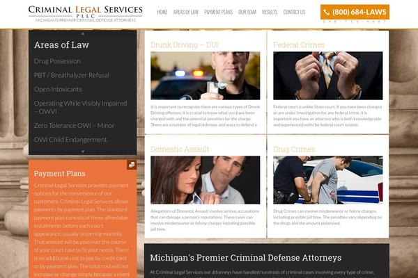 Cls theme site design template sample