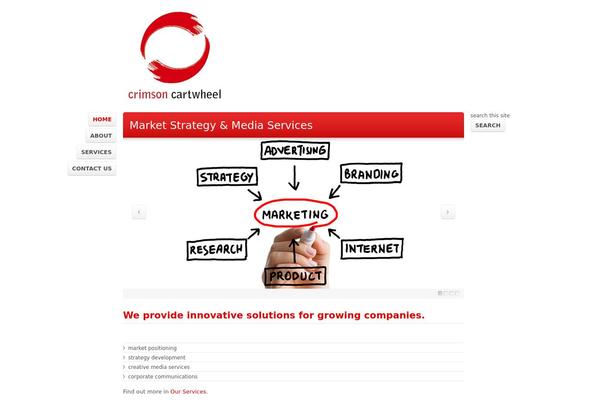 Genova theme site design template sample