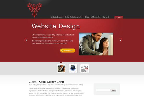TheCorporation theme site design template sample