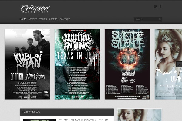 Replay theme site design template sample