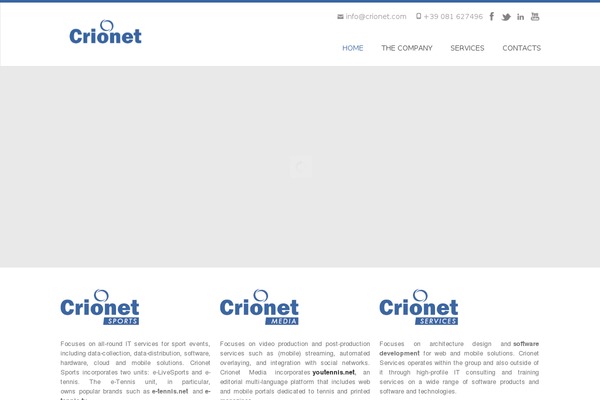 Crystal theme site design template sample