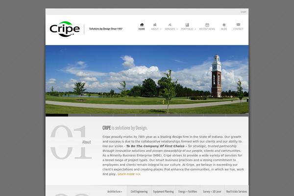 Diverso theme site design template sample