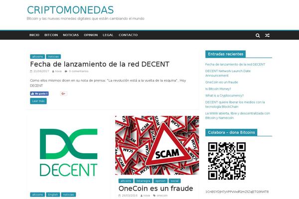 ColorMag theme site design template sample