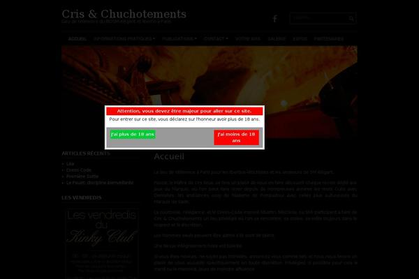 Site using Content Warning plugin