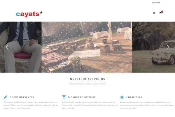 Bazien theme site design template sample