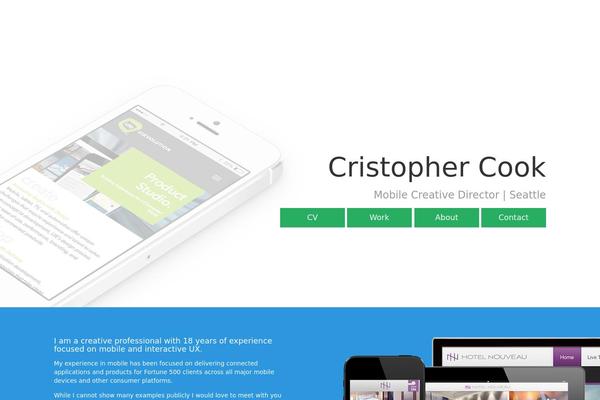 criscook.com site used Alien Ship