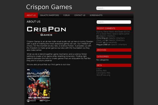 NewGamer theme site design template sample