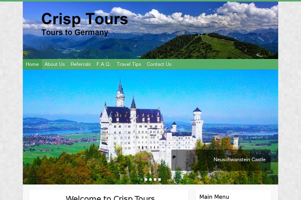 Travelify theme site design template sample