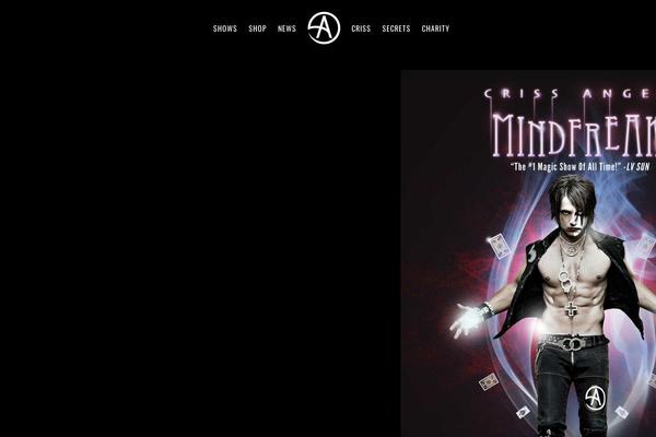 crissangel.com site used Storefront Child