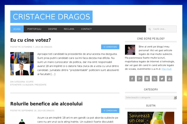 cristache.net site used Cristache