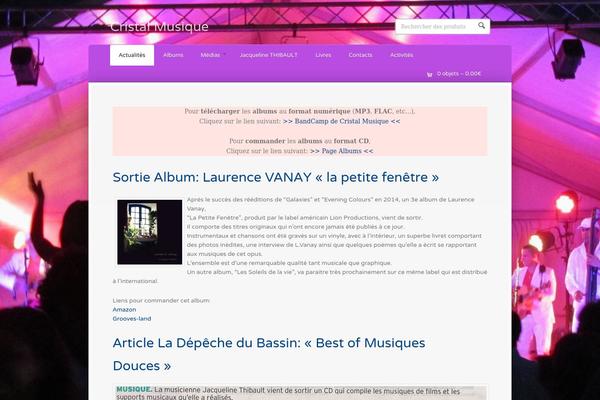 Wootique theme site design template sample