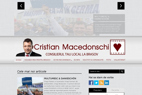 Vogue theme site design template sample