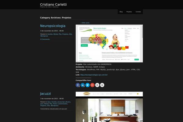 ChaosTheory theme site design template sample