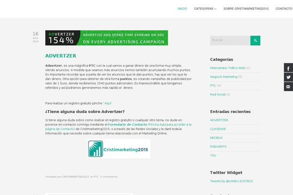 Bento theme site design template sample