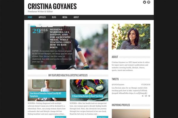 cristinagoyanes.com site used Unicorn