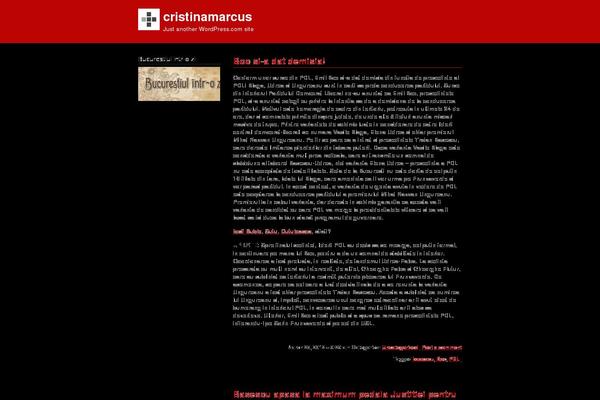 Postcard theme site design template sample
