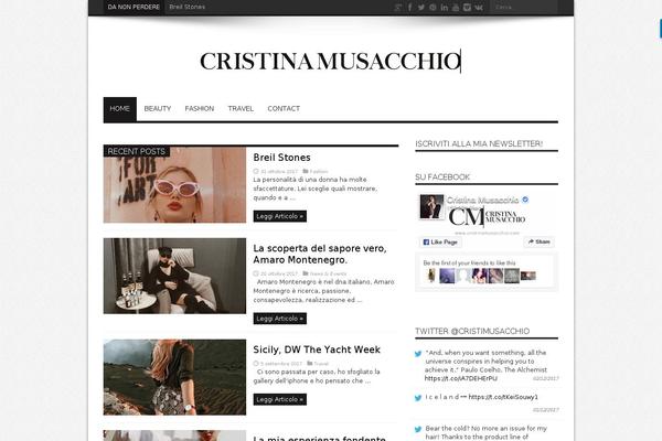 Jarida theme site design template sample