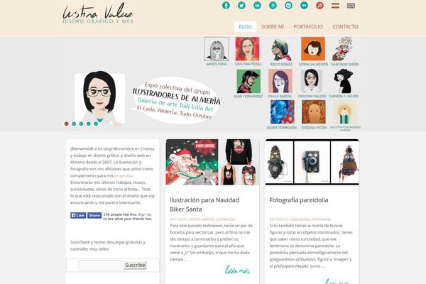 Twenty Eleven theme site design template sample