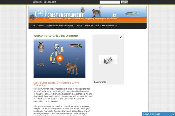 cristinstrument.com site used Dd-twentyten