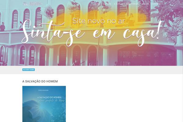 Site using Adorechurch-core plugin
