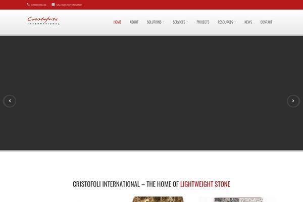 Stability theme site design template sample