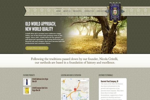 MyCuisine theme site design template sample