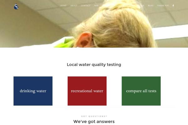 criterionwaterlabs.com site used Story