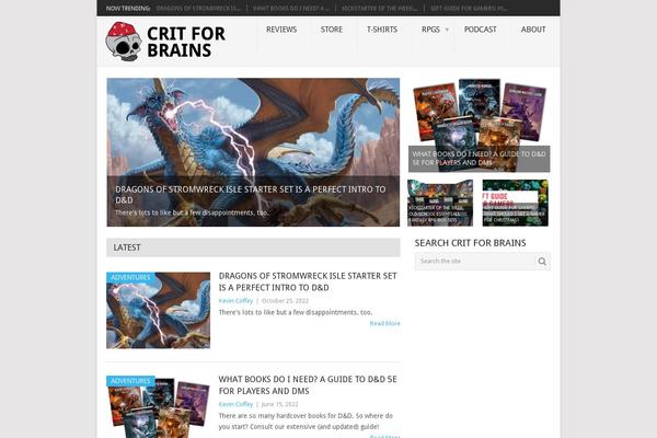Site using Content Cards plugin