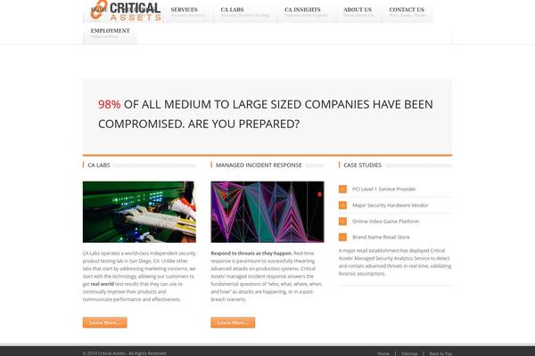 FreshBiz theme site design template sample