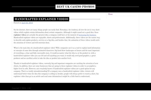Selma theme site design template sample