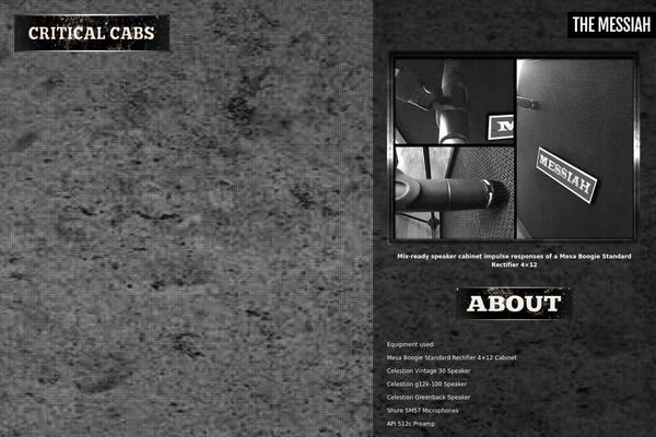 CONTRAST theme site design template sample