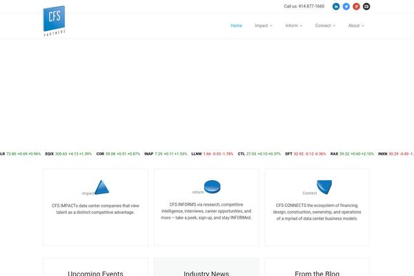 Strata theme site design template sample