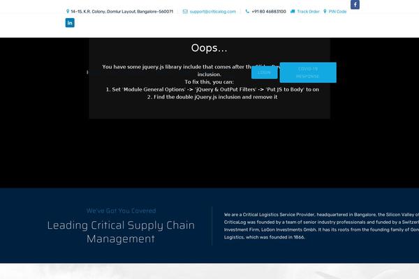 Site using Contact-form plugin