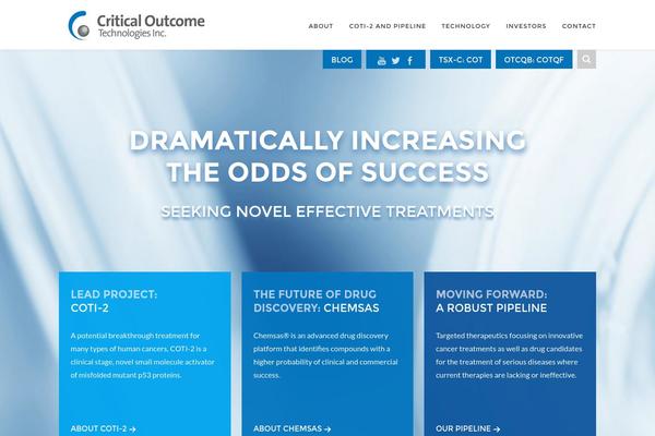 criticaloutcome.com site used Elano