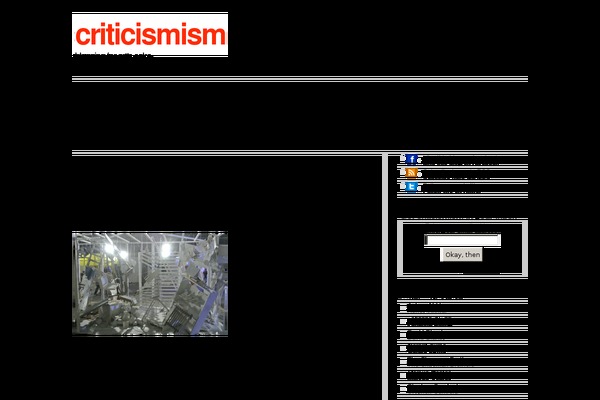 criticismism.com site used Clean Home