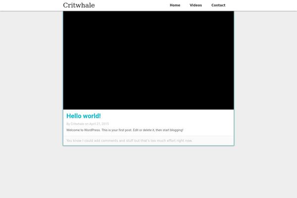 critwhale.com site used Critwhalecards
