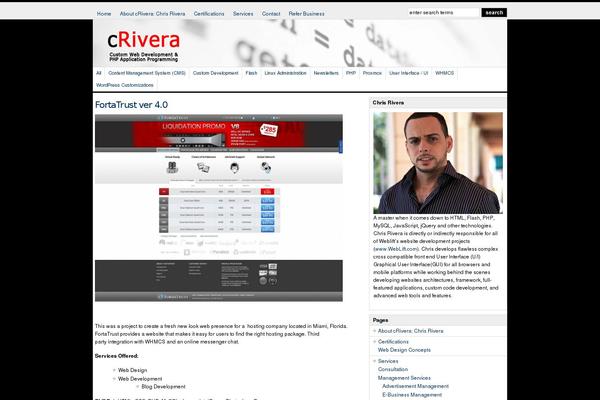 crivera.com site used Wpclear