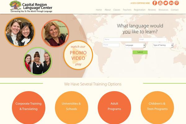 Capital theme site design template sample