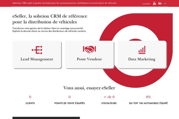 crm-agile.selectup.com site used Selectup