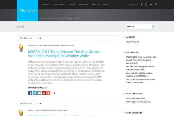 crmcodex.com site used Fizz