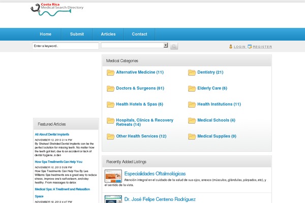 Directorypress theme site design template sample