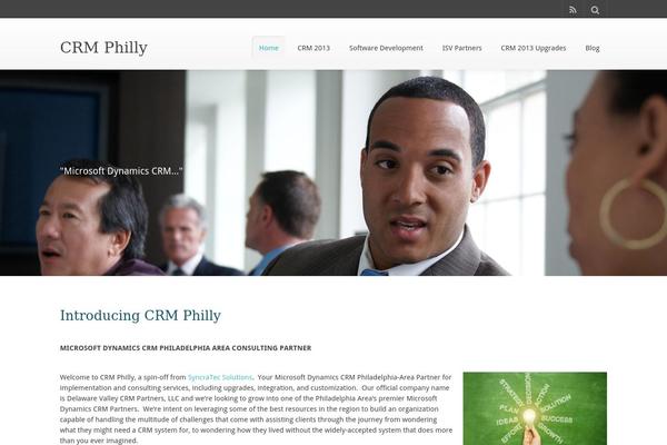 crmphilly.com site used Business-theme