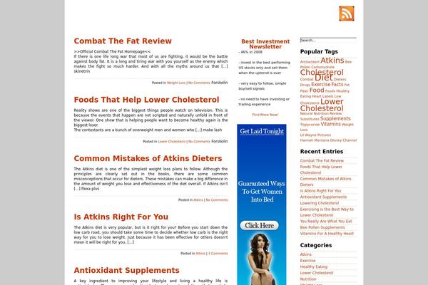 Prosense theme site design template sample