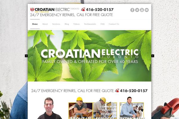 Yourcompany theme site design template sample