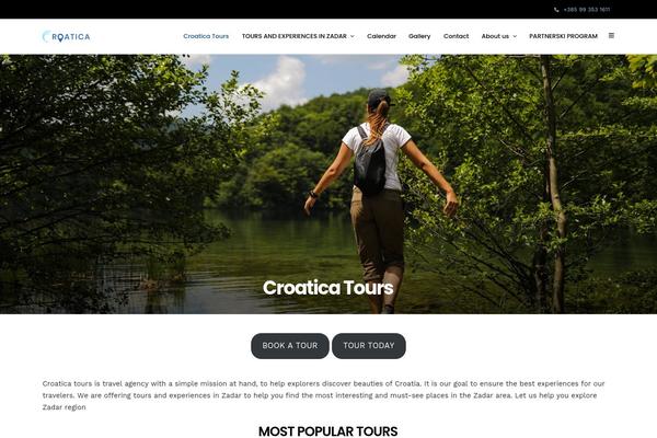 Grandtour theme site design template sample