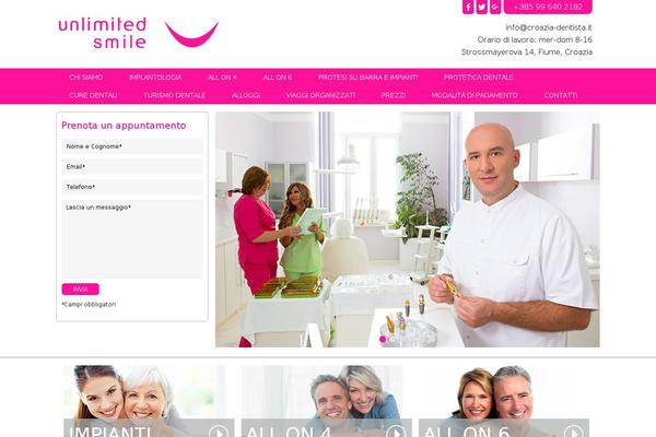 Health theme site design template sample