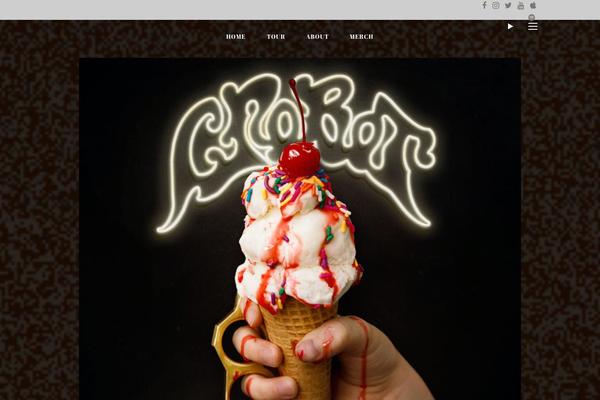 Site using Creedence-music plugin