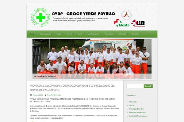 Priimo theme site design template sample