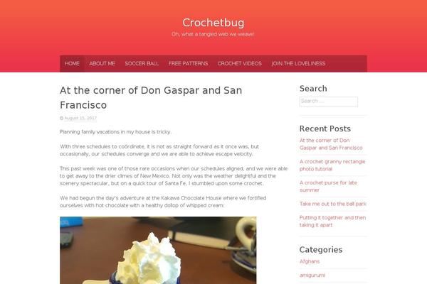 Phosphor theme site design template sample